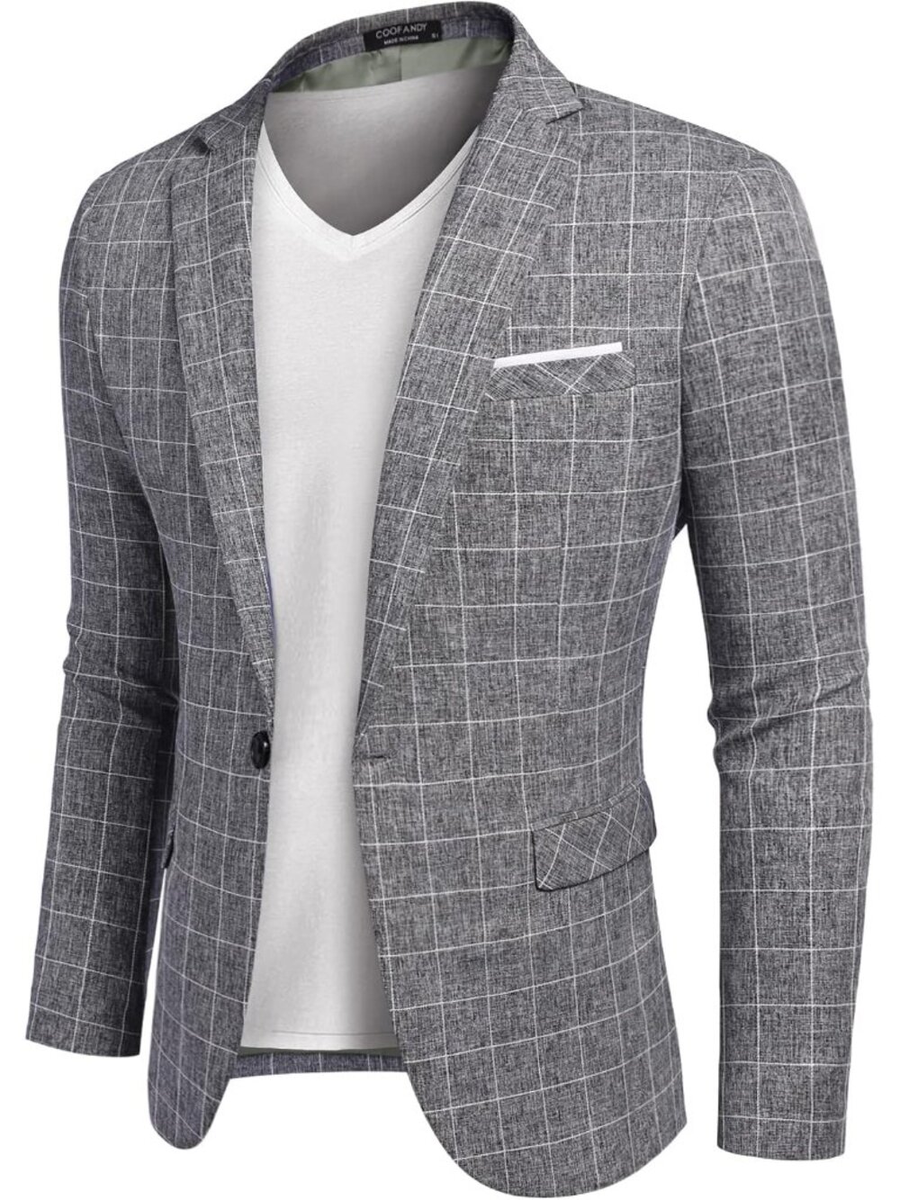 Men's Blazer Casual Sport Coats Slim Fit Lightweight Sports Jacket